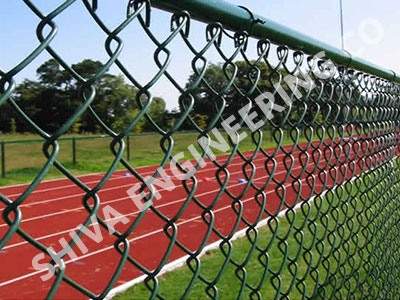 PVC COATED CHAINLINK FENCING