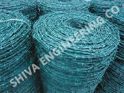 PVC COATED BARBED WIRE